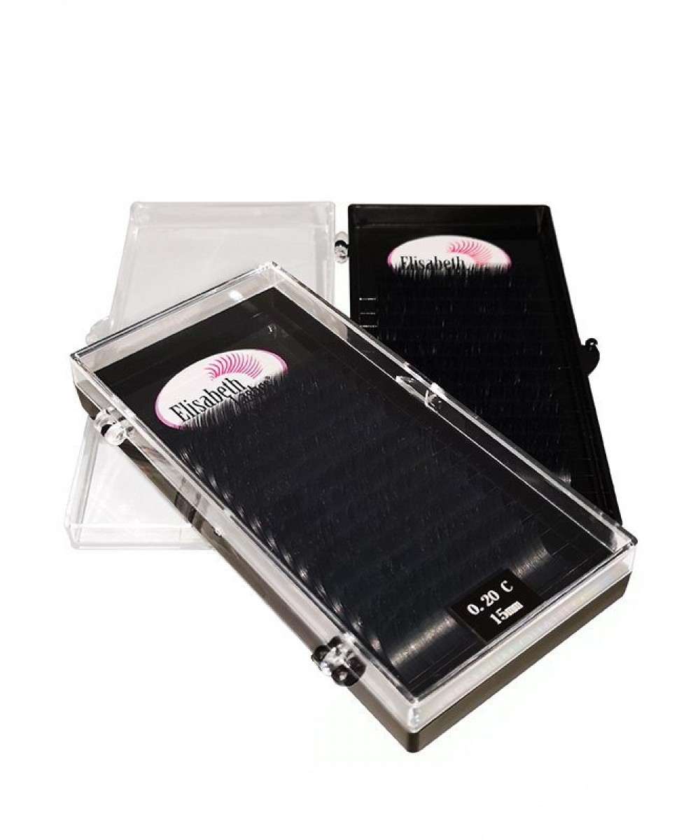 Elisabeth Lashes Βλεφαρίδες Flat Για Τρίχα Τρίχα 8 Μήκη 0,20C *
