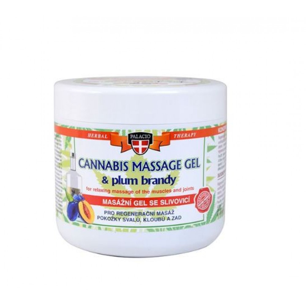 Palacio Cannabis Massage Gel with Plum Brandy 600ml