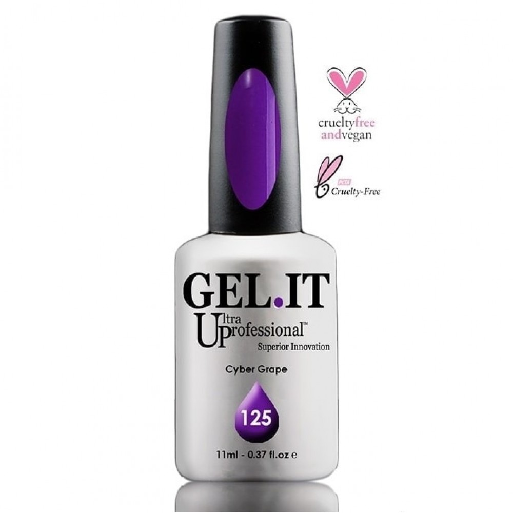 Gel It Up Ημιμόνιμο Βερνίκι Νυχιών 125 Cyber Grape ,11ml Gel It Up Ημιμόνιμο Βερνίκι Νυχιών 125 Cyber Grape ,11ml