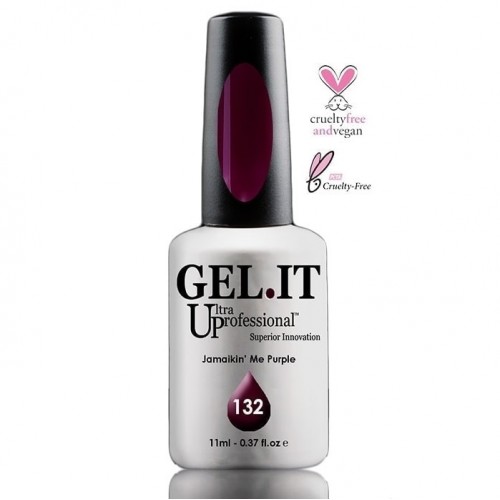 Gel It Up Ημιμόνιμο Βερνίκι Νυχιών 132 Jamaikin’ Me Purple ,11ml