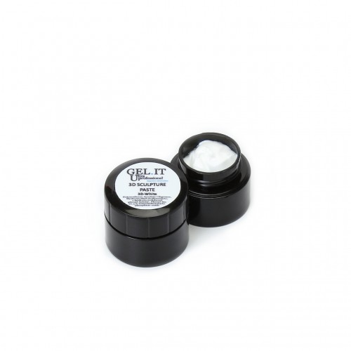 Gel It Up White 3D Sculpture Paste 5G