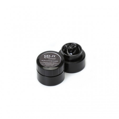 Gel It Up Black 3D Sculpture Paste 5G *
