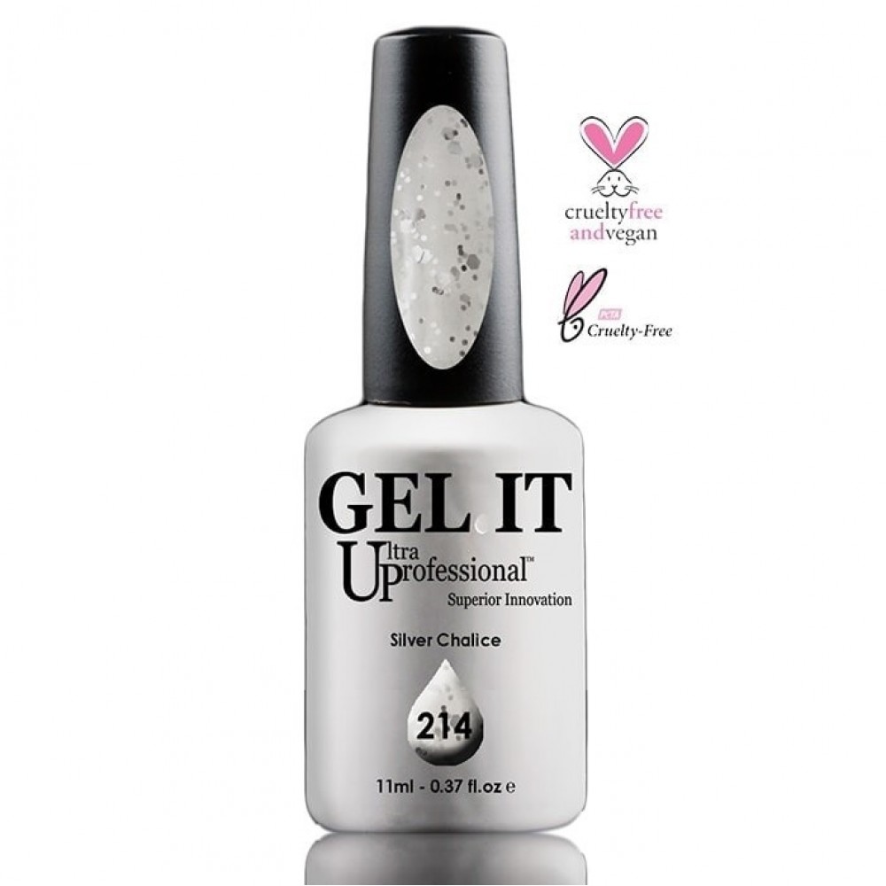 Gel It Up Ημιμόνιμο Βερνίκι Νυχιών 214 Silver Chalice ,11ml Gel It Up Ημιμόνιμο Βερνίκι Νυχιών 214 Silver Chalice ,11ml
