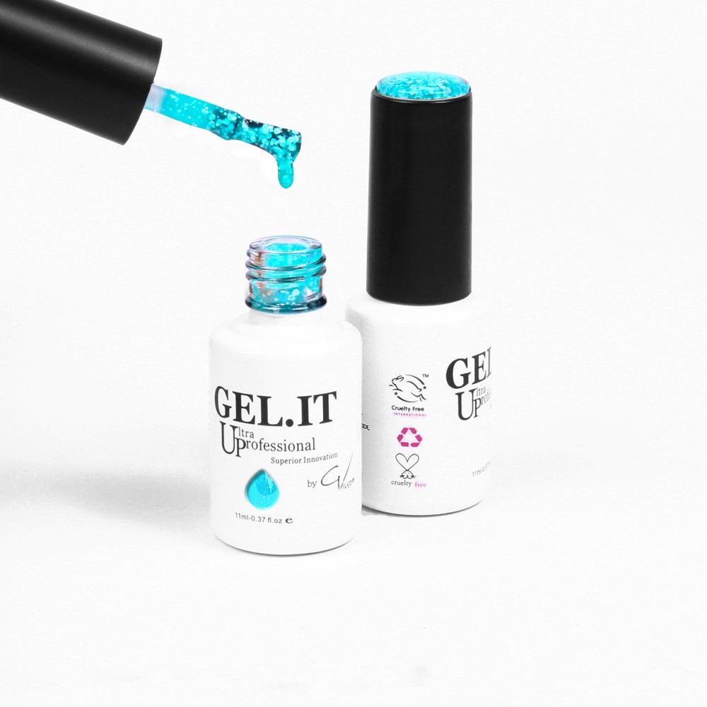 Gel It Up Ημιμόνιμο Βερνίκι Νυχιών Snowflakes 2311 Calypso ,11ml