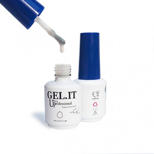 Gel It Up Duplicity Brush On Builder Milky Glitter,15ml *