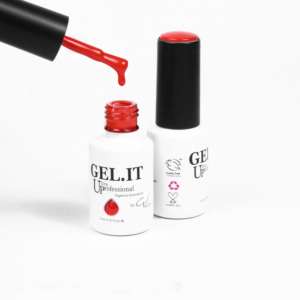 Gel It Up Ημιμόνιμο Βερνίκι Νυχιών 2304 Coral Me Red,11ml