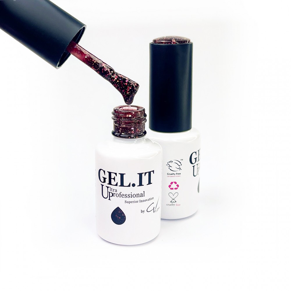 Gel It Up Ημιμόνιμο Βερνίκι Νυχιών 2327 Cherry Confetti,11ml
