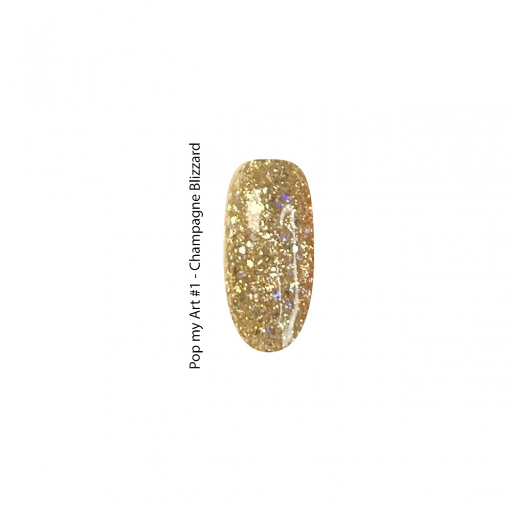 Gel It Up Ημιμόνιμο Βερνίκι Νυχιών #1 Champagne Blizzard,11ml Gel It Up Ημιμόνιμο Βερνίκι Νυχιών #1 Champagne Blizzard,11ml