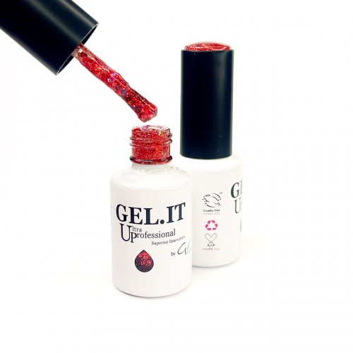 Gel It Up Ημιμόνιμο Βερνίκι Νυχιών #5 Comic Strip Crimson, 11ml