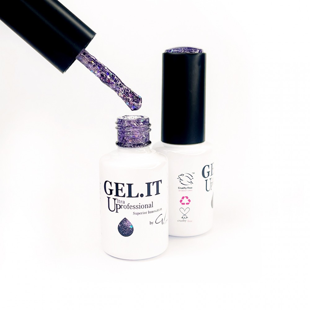 Gel It Up Ημιμόνιμο Βερνίκι Νυχιών #8 Vibrant Vector Violett, 11ml