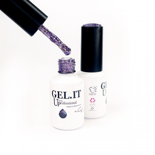Gel It Up Ημιμόνιμο Βερνίκι Νυχιών #8 Vibrant Vector Violett, 11ml