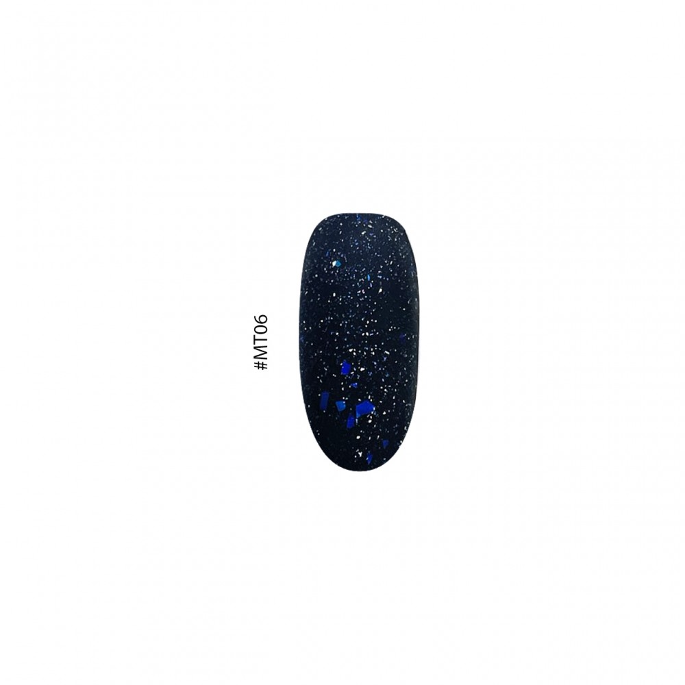 Gel It Up Ημιμόνιμο Βερνίκι Νυχιών Spot My Top Coats Glitter Matte MT6 11ml