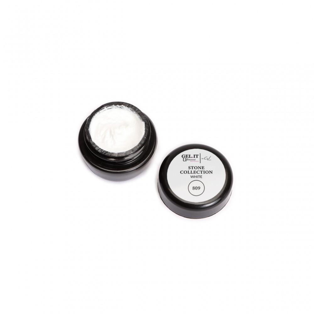 Gel It Up Stone Collection Paste 809 White