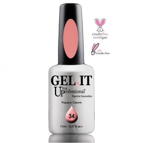 Gel It Up Ημιμόνιμο Βερνίκι Νυχιών 34 Papaya Cream ,11ml *