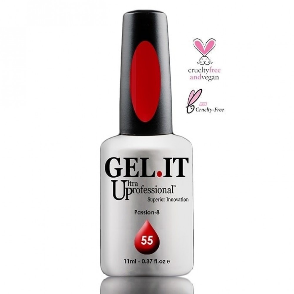 Gel It Up Ημιμόνιμο Βερνίκι Νυχιών 55 Passion 8 ,11ml Gel It Up Ημιμόνιμο Βερνίκι Νυχιών 55 Passion 8 ,11ml