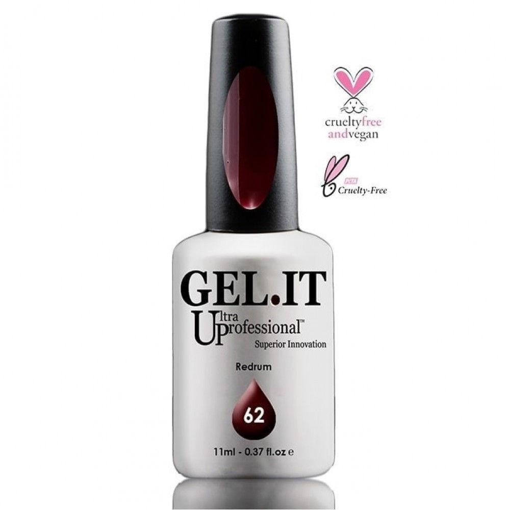 Gel It Up Ημιμόνιμο Βερνίκι Νυχιών 62 Redrum ,11ml *