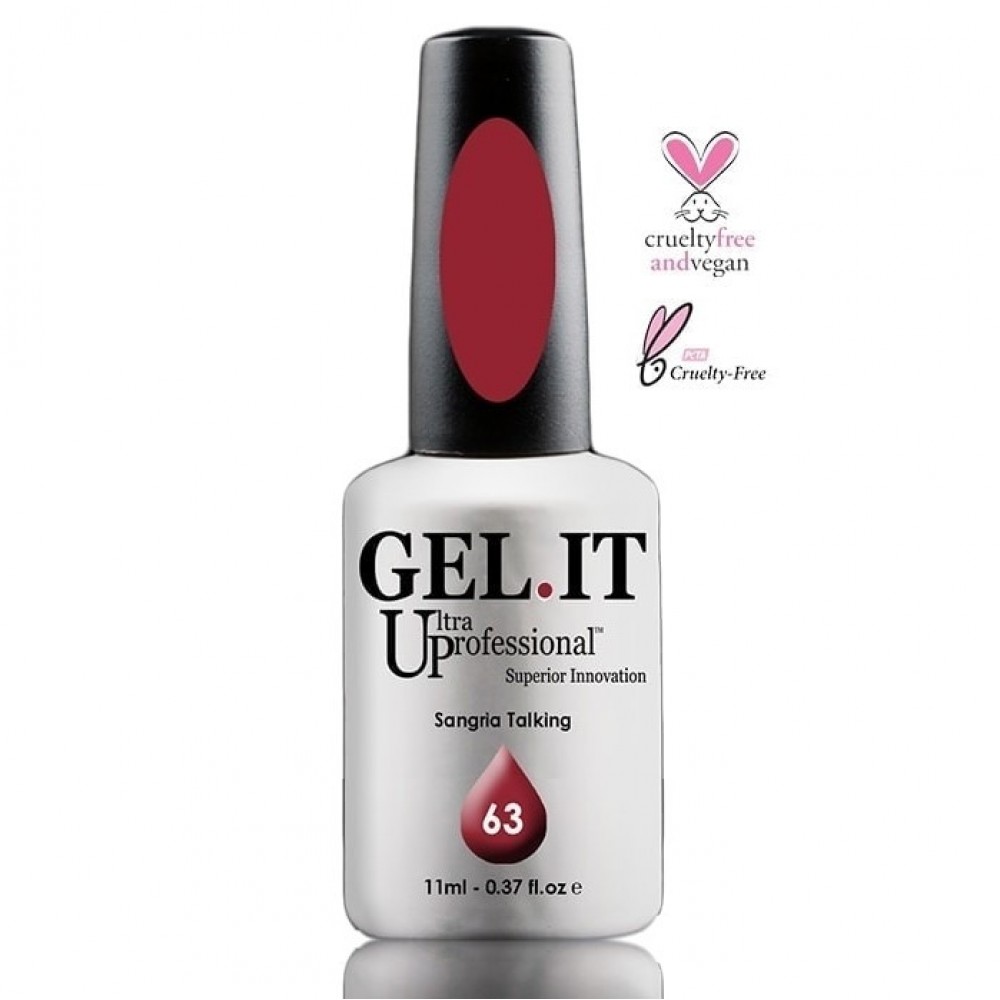 Gel It Up Ημιμόνιμο Βερνίκι Νυχιών 63 Sangria Talking ,11ml Gel It Up Ημιμόνιμο Βερνίκι Νυχιών 63 Sangria Talking ,11ml