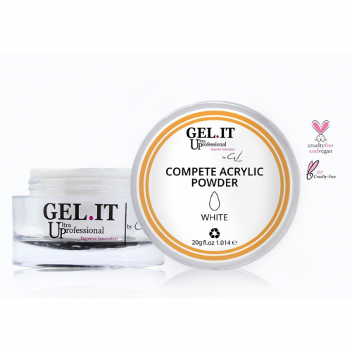Gel It Up  Compete Acrylic Powder Λευκή 20Gr * *
