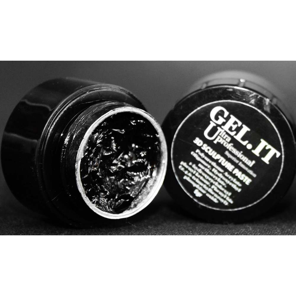 Gel It Up Black 3D Sculpture Paste 5G *