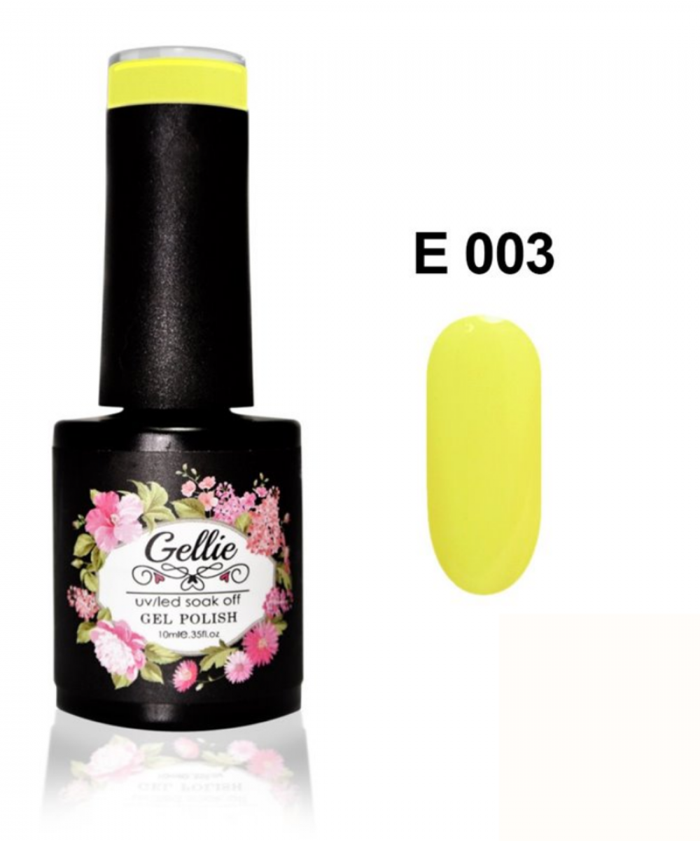 Gellie Ημιμόνιμο Βερνίκι Νυχιών E003 ,10ml