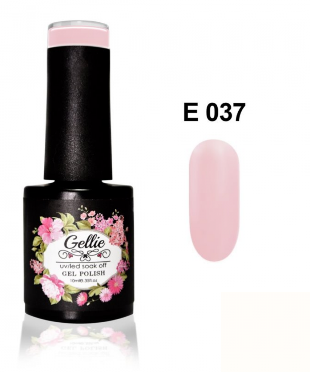 Gellie Ημιμόνιμο Βερνίκι Νυχιών E037 ,10ml