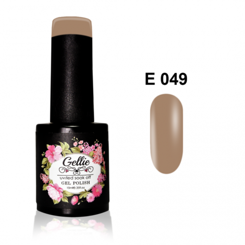 Gellie Ημιμόνιμο Βερνίκι Νυχιών E049 ,10ml