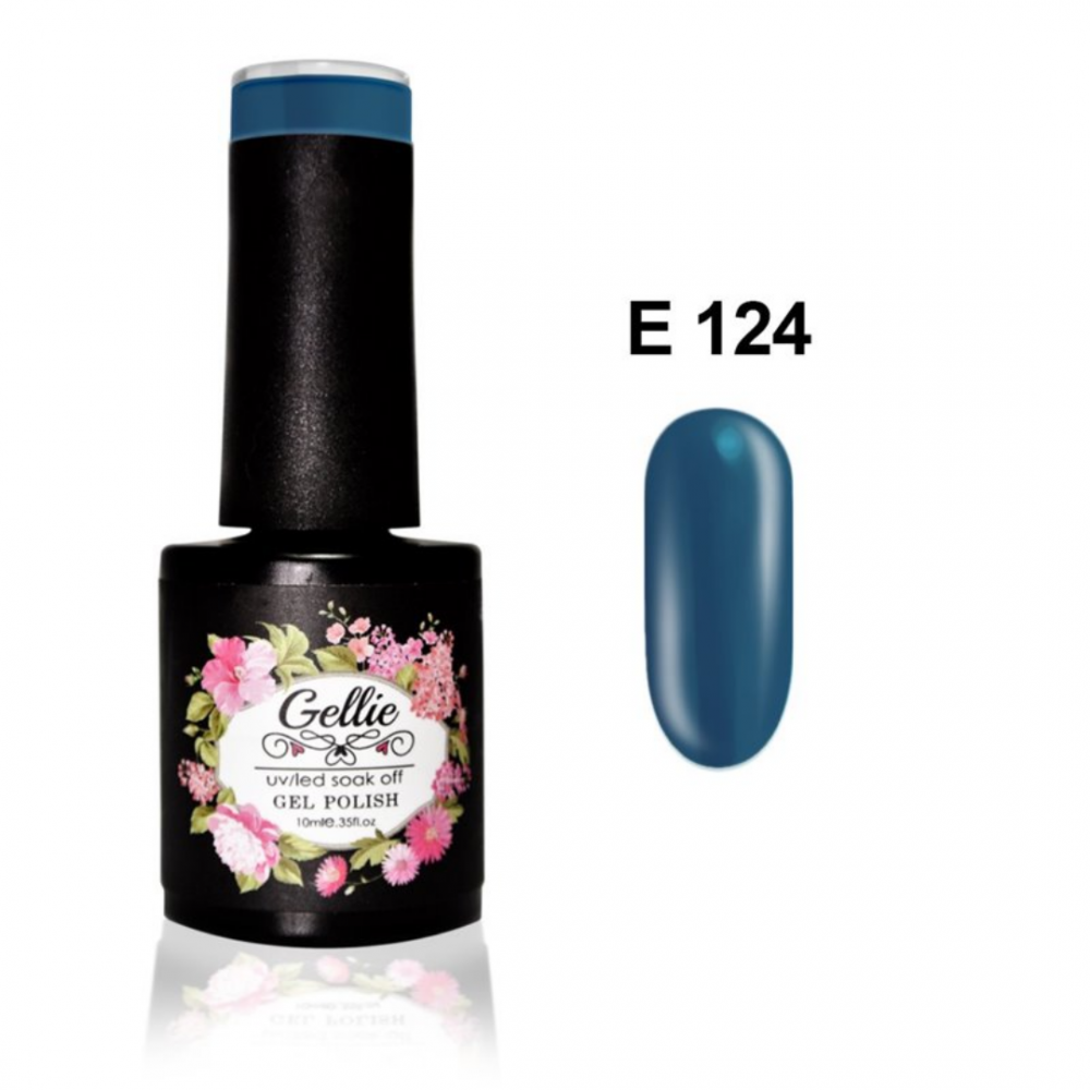 Gellie Ημιμόνιμο Βερνίκι Νυχιών E124 ,10ml Gellie Ημιμόνιμο Βερνίκι Νυχιών E124 ,10ml