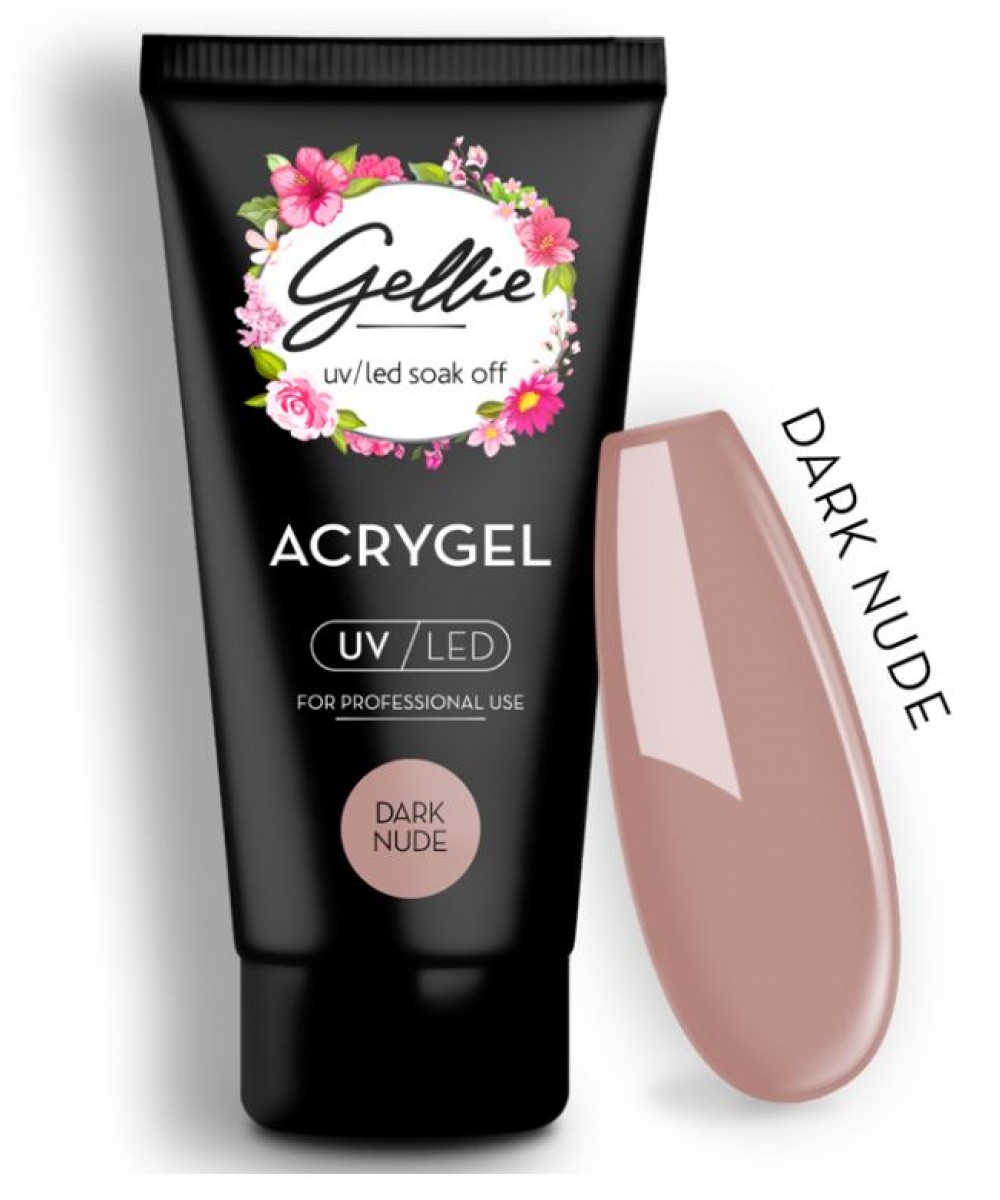 Gellie Acrygel Cover Dark Nude 60ml