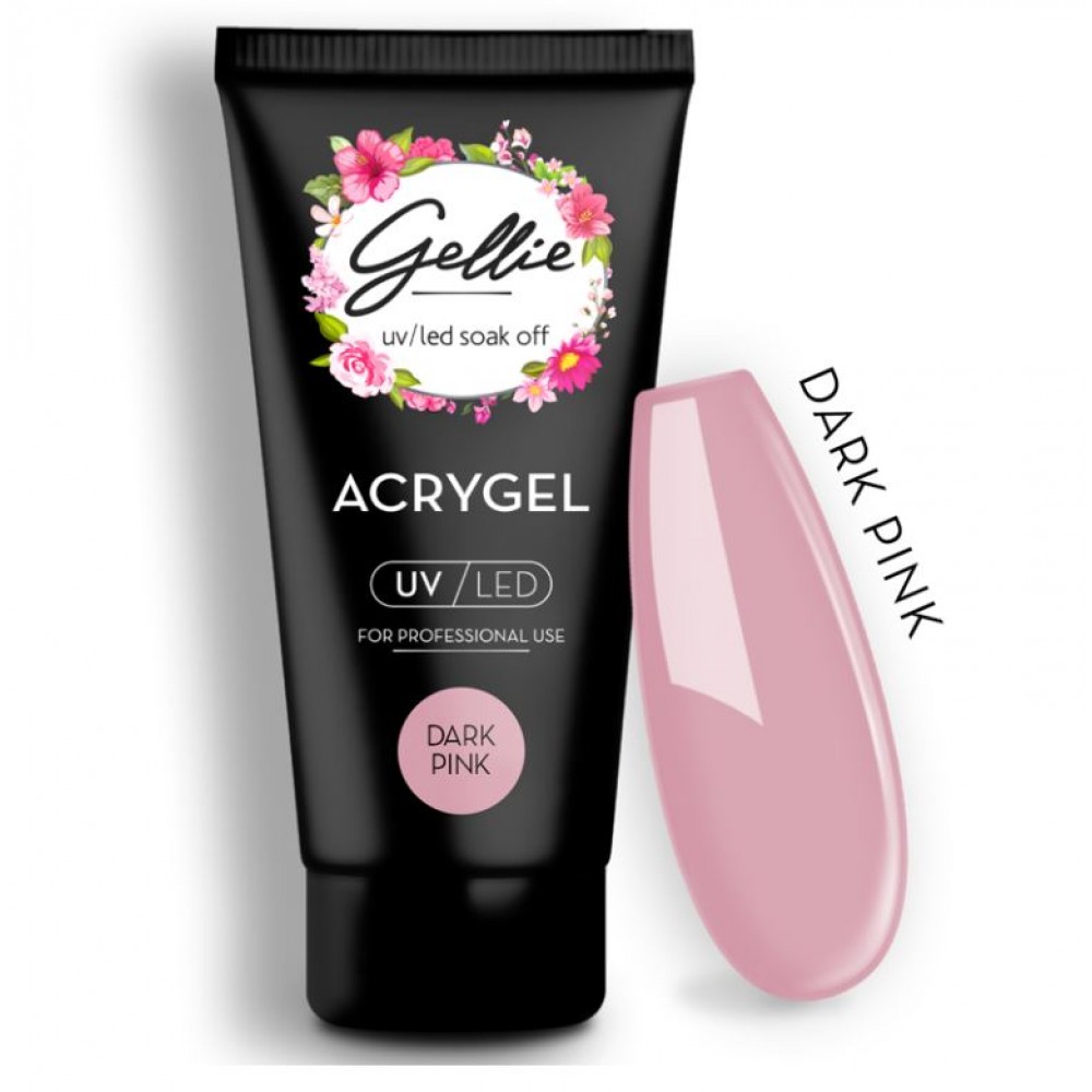 Gellie Acrygel Cover Dark Pink 60ml