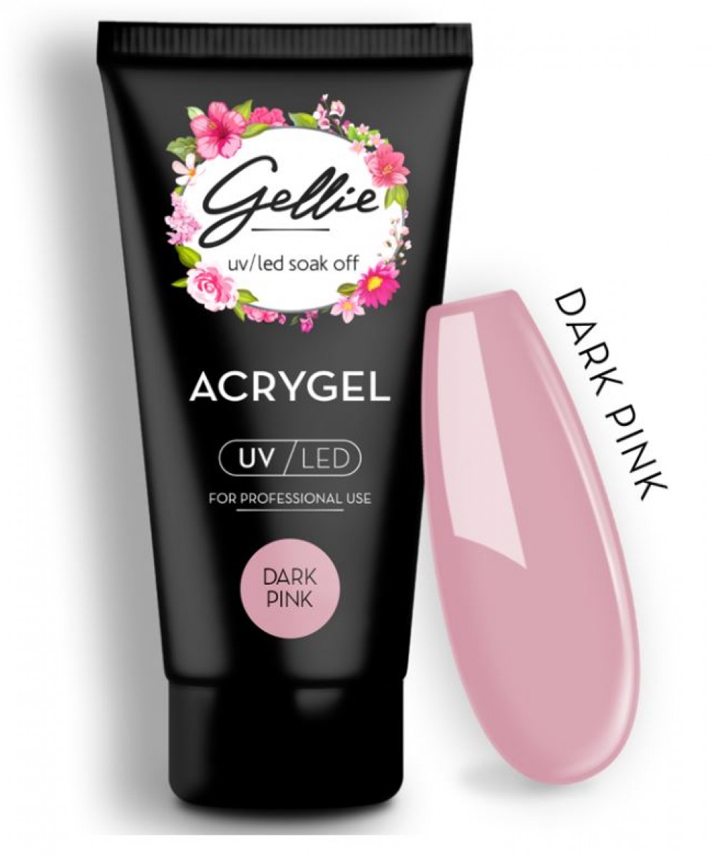 Gellie Acrygel Cover Dark Pink 60ml