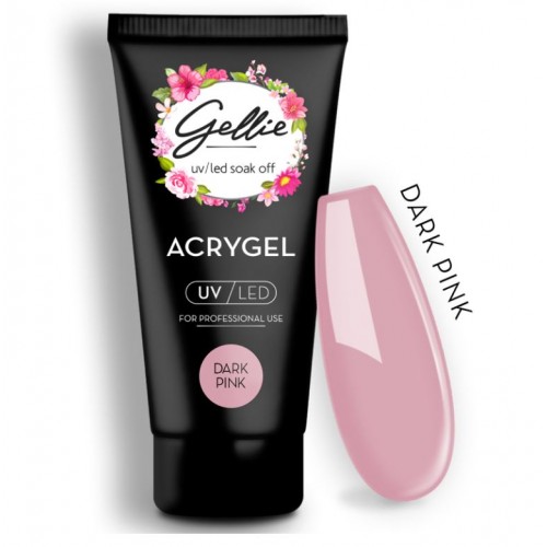 Gellie Acrygel Cover Dark Pink 60ml