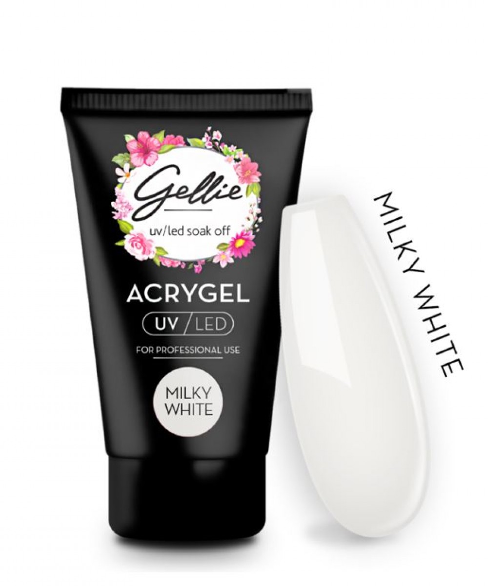 Gellie Acrygel Milky White 30ml