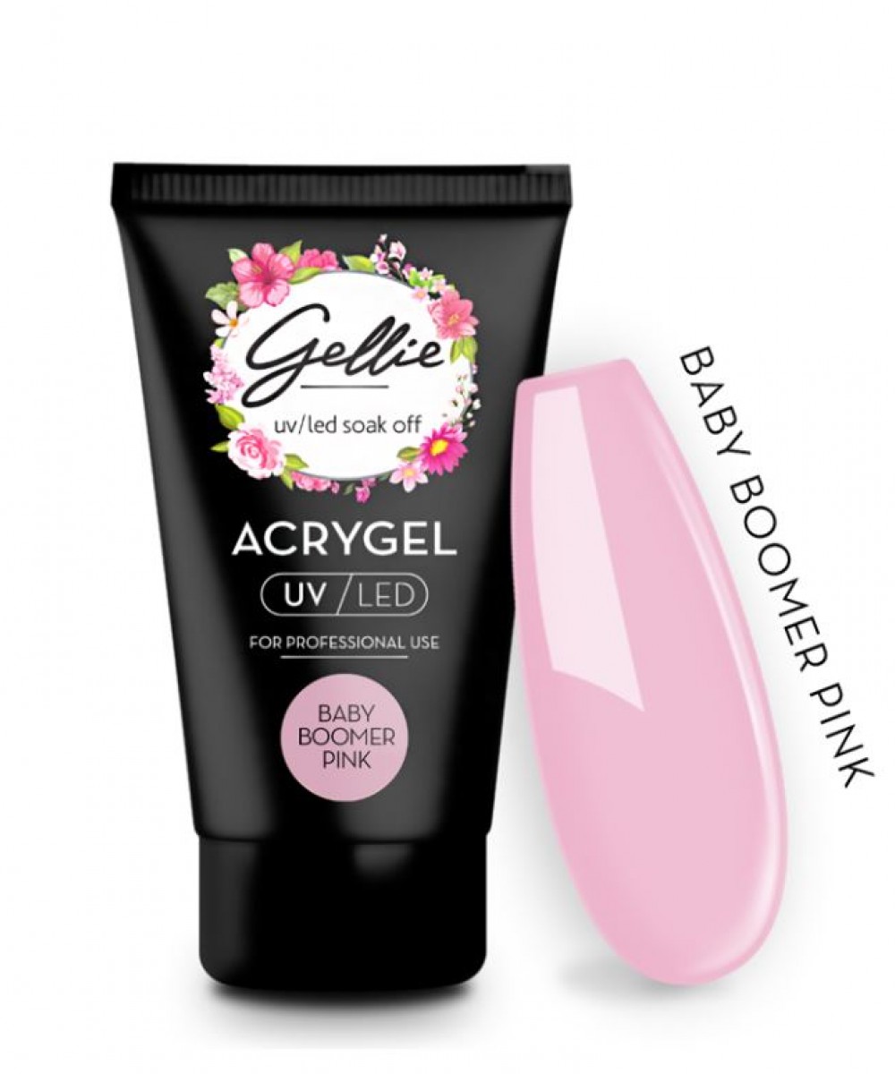 Gellie Acrygel Baby Boomer Pink 60ml