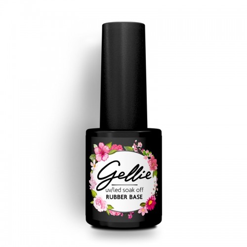 Gellie Ημιμόνιμο Βερνίκι Νυχιών Rubber Base Coat ,10ml