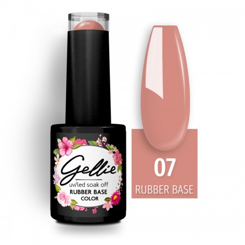 Gellie Rubber Base Color 07 ,10ml
