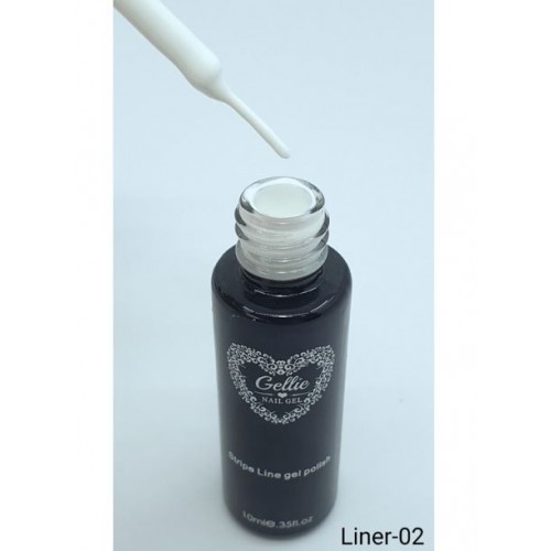 Gellie Ημιμόνιμο Βερνίκι Νυχιών Liner 02 ,10ml