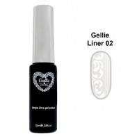 Gellie Ημιμόνιμο Βερνίκι Νυχιών Liner 02 ,10ml