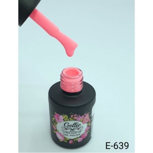Gellie Ημιμόνιμο Βερνίκι Νυχιών E639 ,10ml