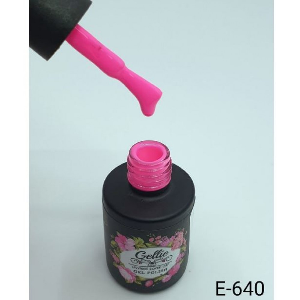 Gellie Ημιμόνιμο Βερνίκι Νυχιών E640 ,10ml