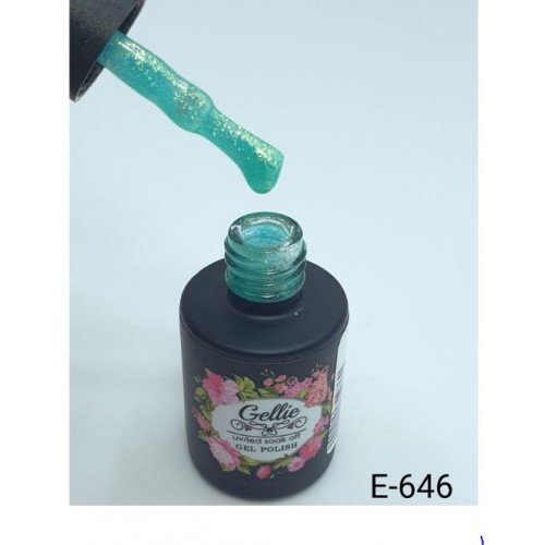 Gellie Ημιμόνιμο Βερνίκι Νυχιών E646 ,10ml