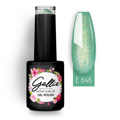Gellie Ημιμόνιμο Βερνίκι Νυχιών E646 ,10ml