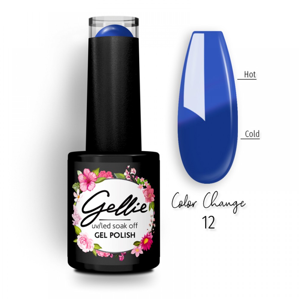 Gellie Ημιμόνιμο Βερνίκι Νυχιών Color Change 12 ,10ml