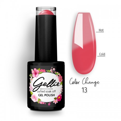 Gellie Ημιμόνιμο Βερνίκι Νυχιών Color Change 13 ,10ml
