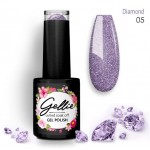 Gellie Ημιμόνιμο Βερνίκι Νυχιών Diamond 05 ,10ml