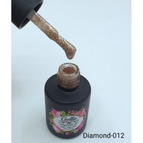 Gellie Ημιμόνιμο Βερνίκι Νυχιών Diamond 12 ,10ml