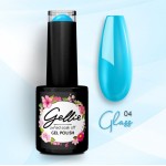 Gellie Ημιμόνιμο Βερνίκι Νυχιών Glass 04 ,10ml