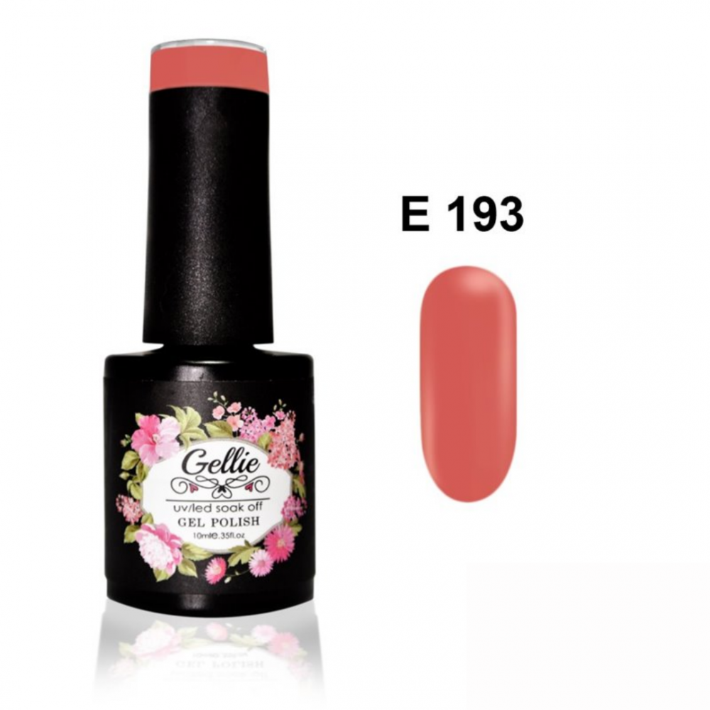 Gellie Ημιμόνιμο Βερνίκι Νυχιών E193 ,10ml Gellie Ημιμόνιμο Βερνίκι Νυχιών E193 ,10ml