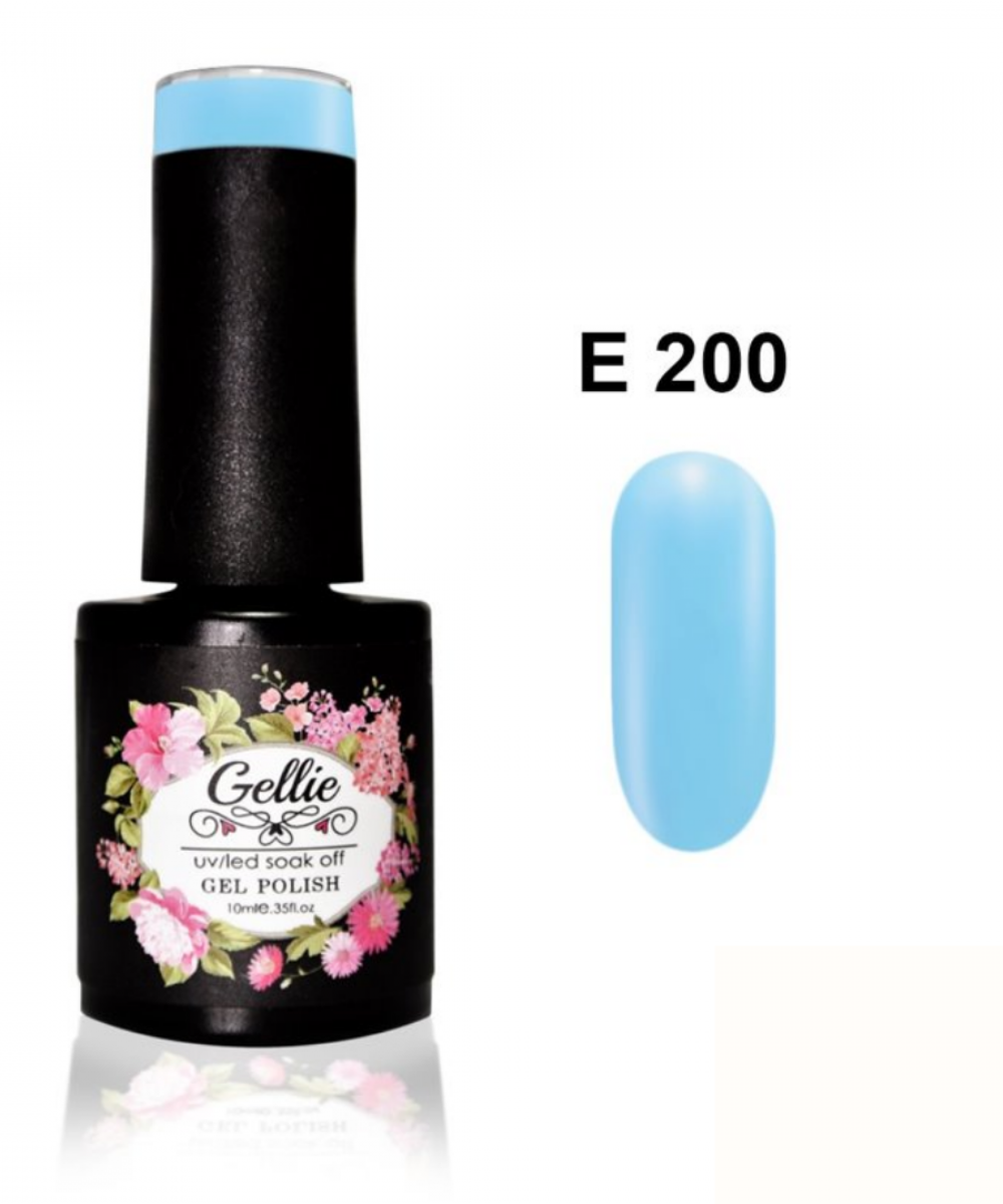 Gellie Ημιμόνιμο Βερνίκι Νυχιών E200 ,10ml