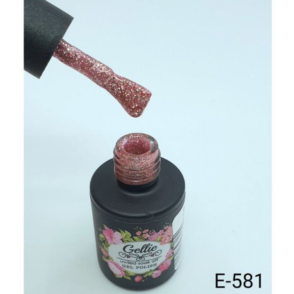 Gellie Ημιμόνιμο Βερνίκι Νυχιών E581 ,10ml