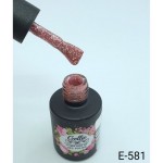 Gellie Ημιμόνιμο Βερνίκι Νυχιών E581 ,10ml